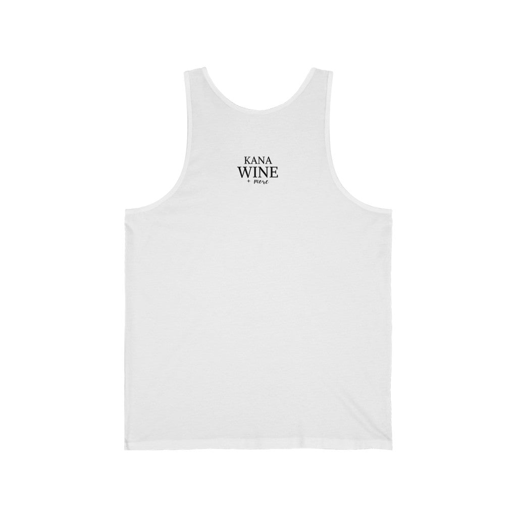 Workout for Wine Unisex Jersey Tank