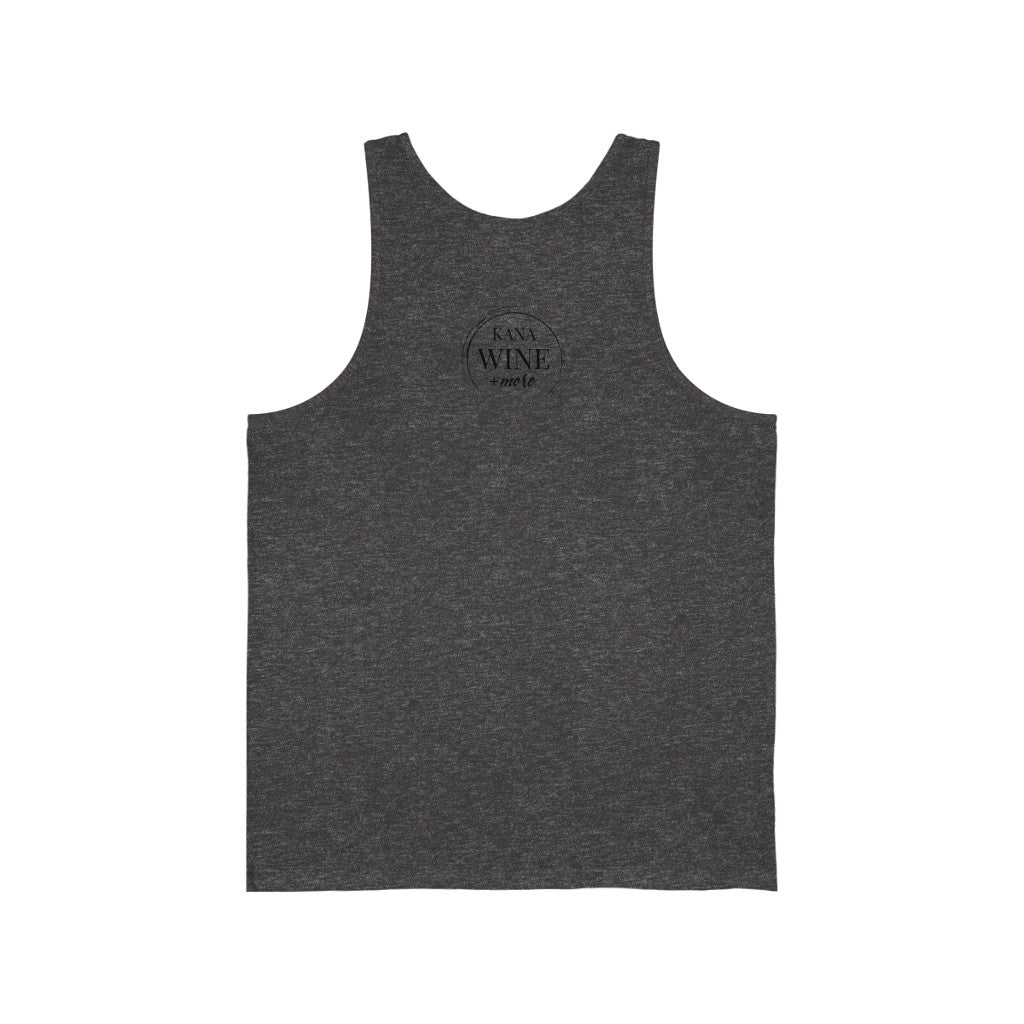 Workout for Wine Unisex Jersey Tank