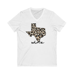 Texas Wine V Neck T-Shirt