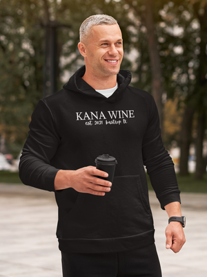 kana wine hoodie